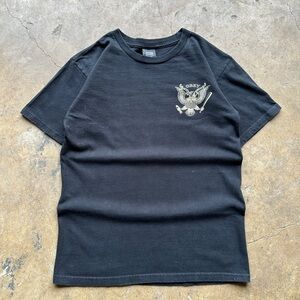 (S) Men's Black Obey Eagle Tee